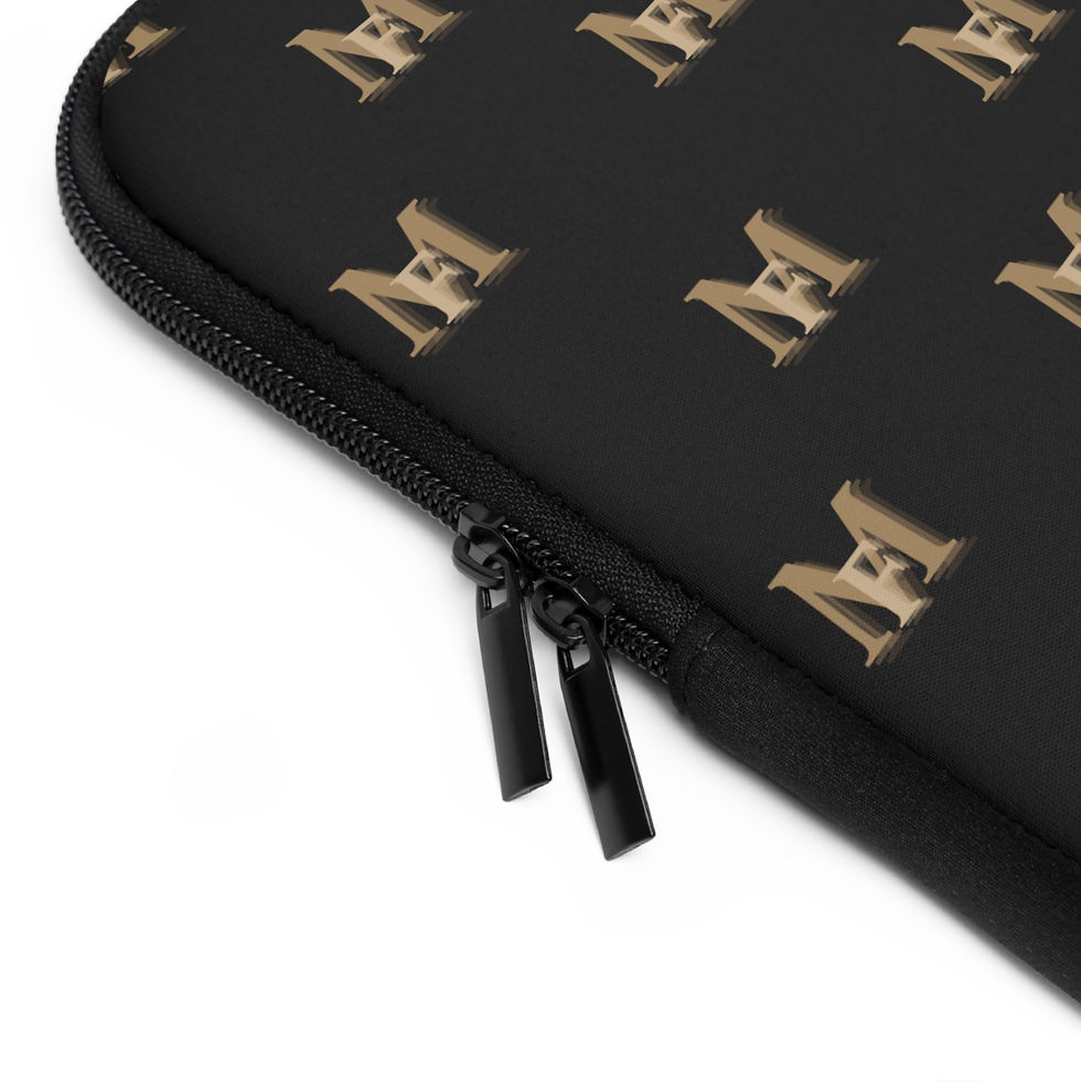 Miniaturbild: Laptop Sleeve Black by Franco Molito