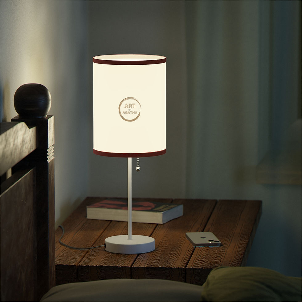 Thumbnail: Lamp on a Stand by Agatha - White