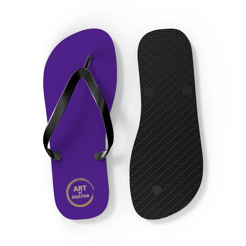 Thumbnail: Flip Flops by Agatha - Glow Lila