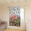 Miniature : Window Curtains (1 Piece) by Agatha - Fancy Flowers II