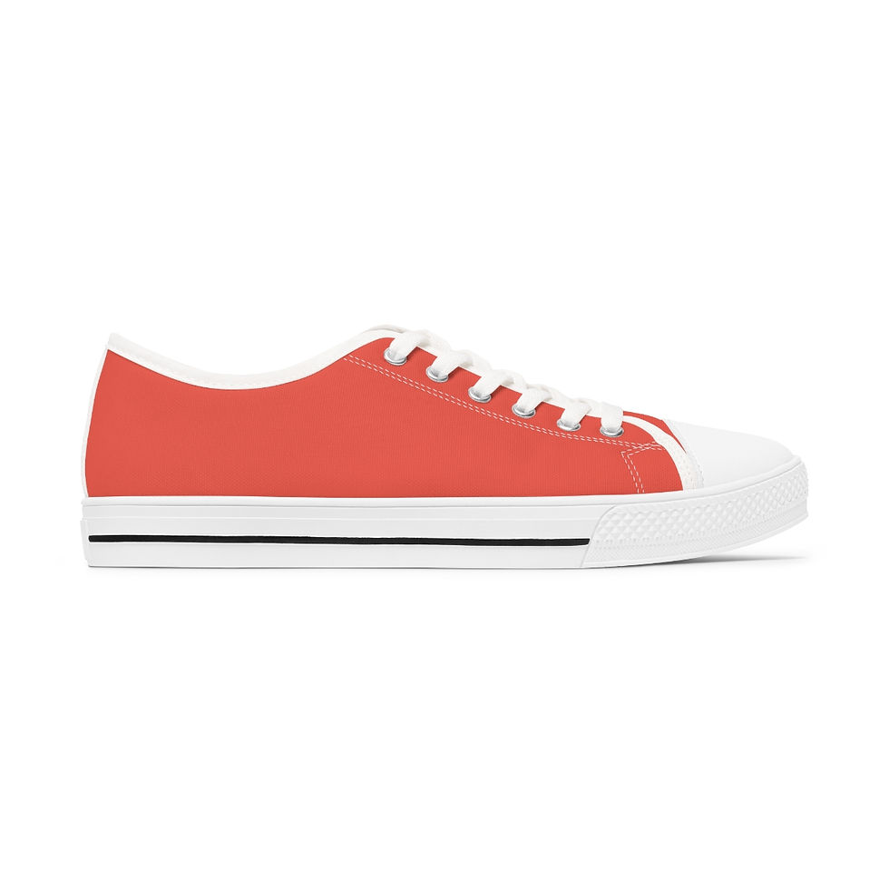 Thumbnail: Sneakers by Agatha - Red Orange