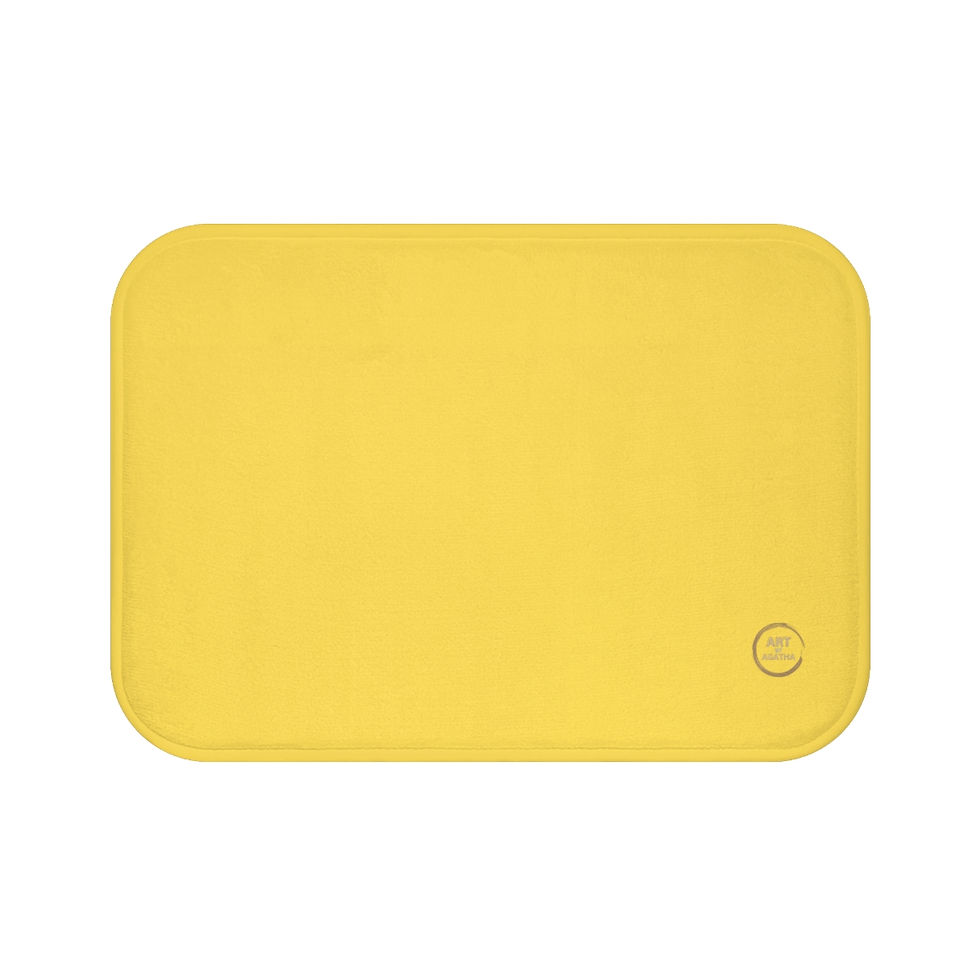 Miniaturbild: Bath Mat by Agatha - Sun Yellow