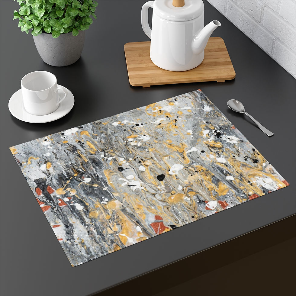 Miniaturbild: Placemat (1pc) by Agatha - Metallic Strength