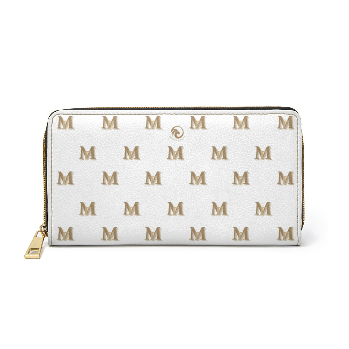 Zipper Wallet White by Franco Molito