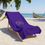 Thumbnail: Beach Towel by Agatha - Glow Lila