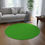 Thumbnail: Round Rug by Agatha - Glow Green