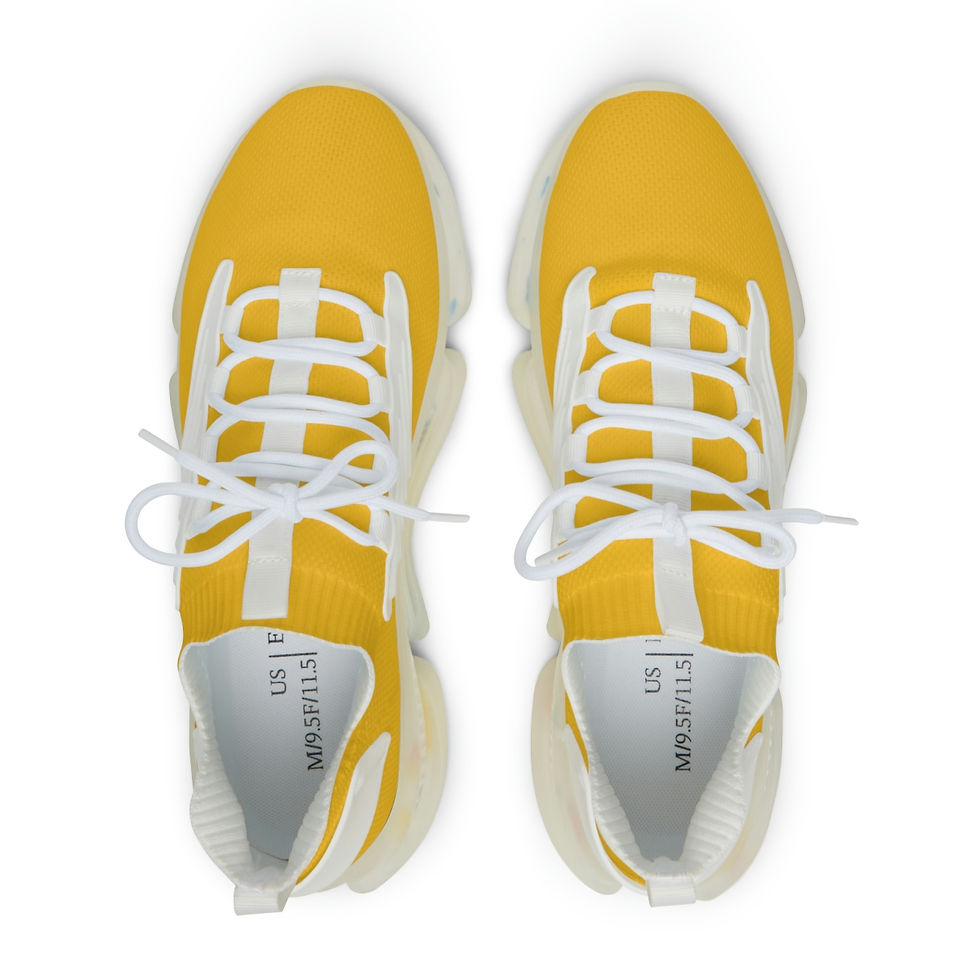 Miniaturbild: Mesh Sneakers Yellow by Franco Molito