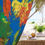 Thumbnail: Window Curtains (1 Piece) by Agatha - Blue Dream