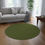 Thumbnail: Round Rug by Agatha - Moss Green