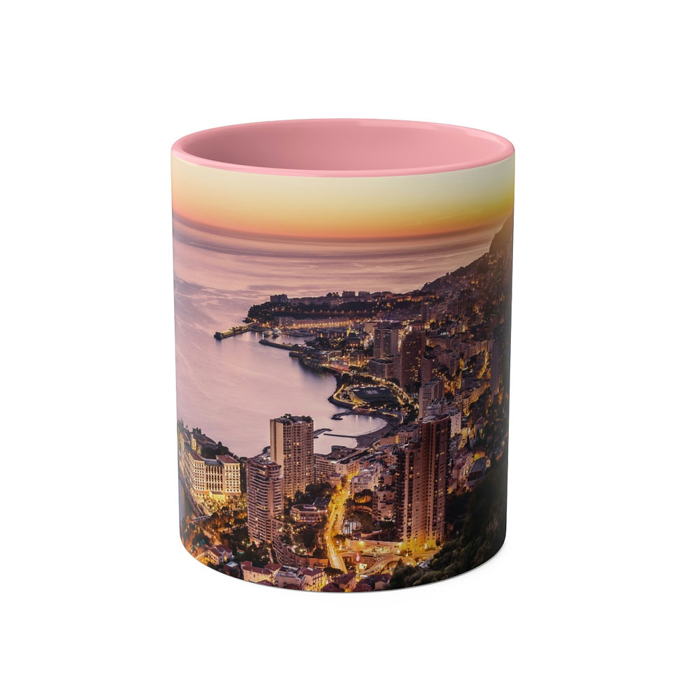 Thumbnail: Two-Tone Coffee Mugs - Monaco Sunrise by Monaco - Life 11oz