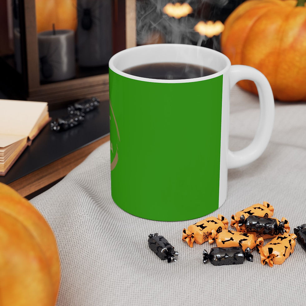 Miniaturbild: Ceramic Mug by Agatha - Glow Green