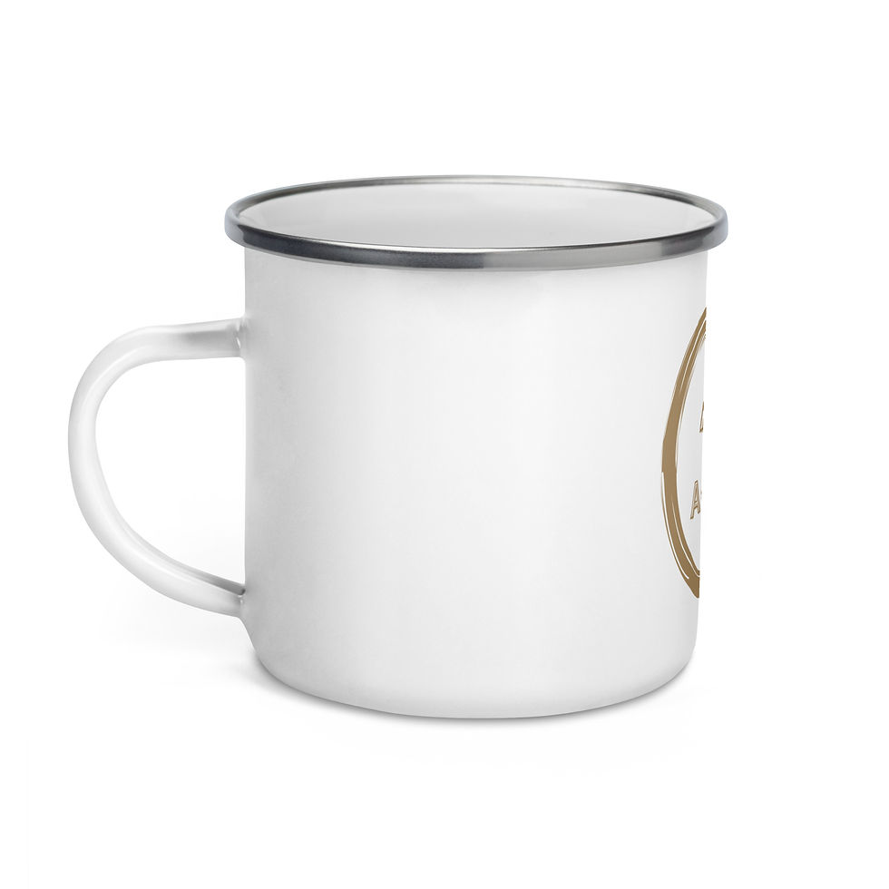 Miniaturbild: Enamel Mug by Agatha - White