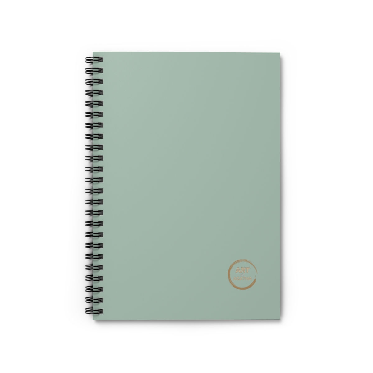 Spiral Notebook - Ruled Line by Agatha - Light Mint