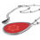 Miniature : Oval Necklace by Agatha - Sakralchakra