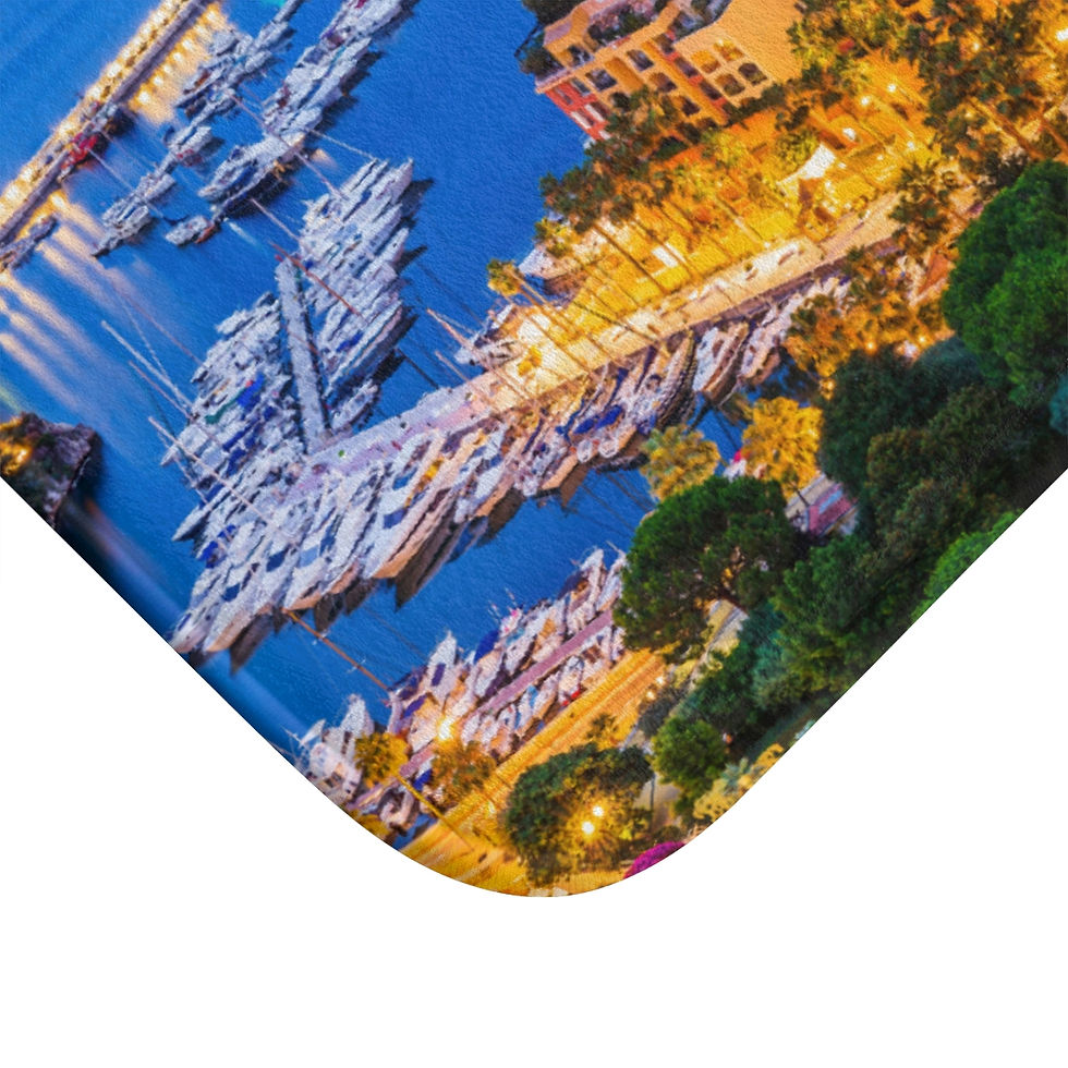 Miniaturbild: Bath Mat - Fontvieille Monaco by Monaco - Life