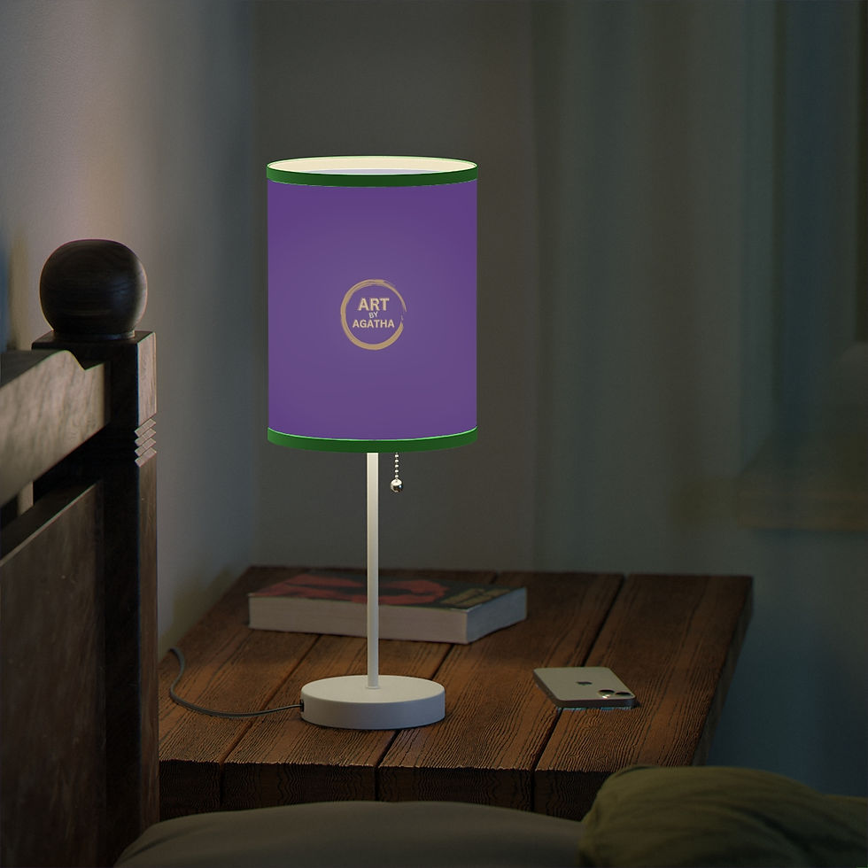 Thumbnail: Lamp on a Stand by Agatha - Glow Lila