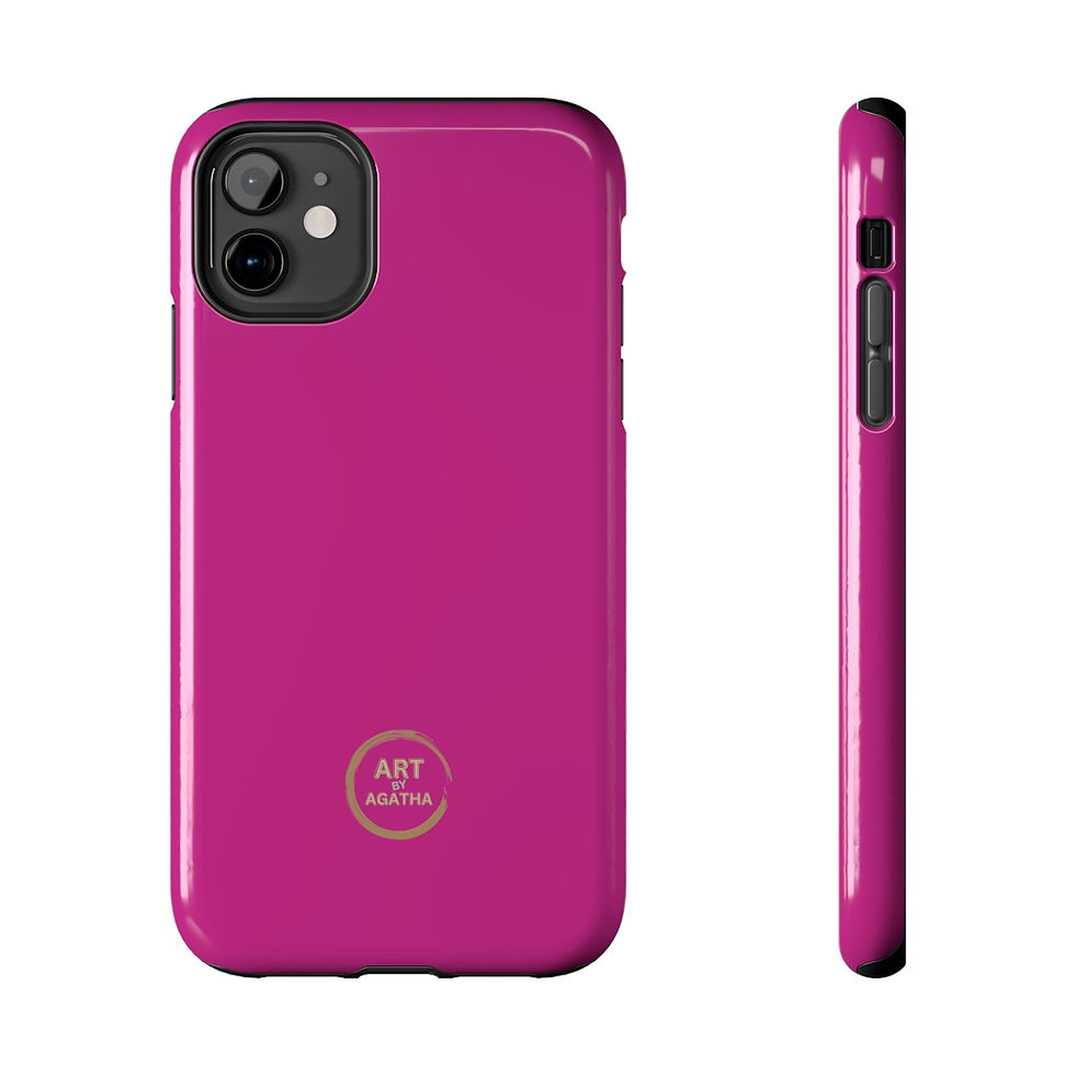 Miniaturbild: Tough Phone Case by Agatha - Strong Pink