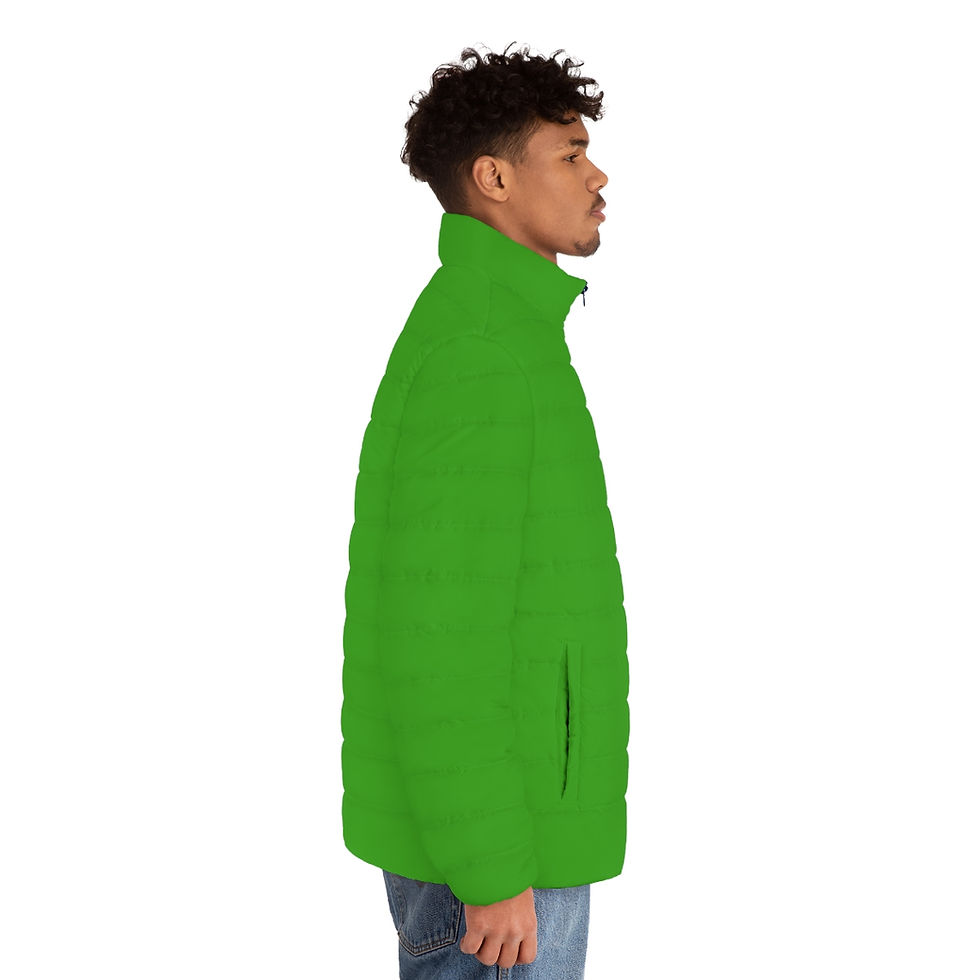 Thumbnail: Puffer Jacket by Agatha - Glow Green