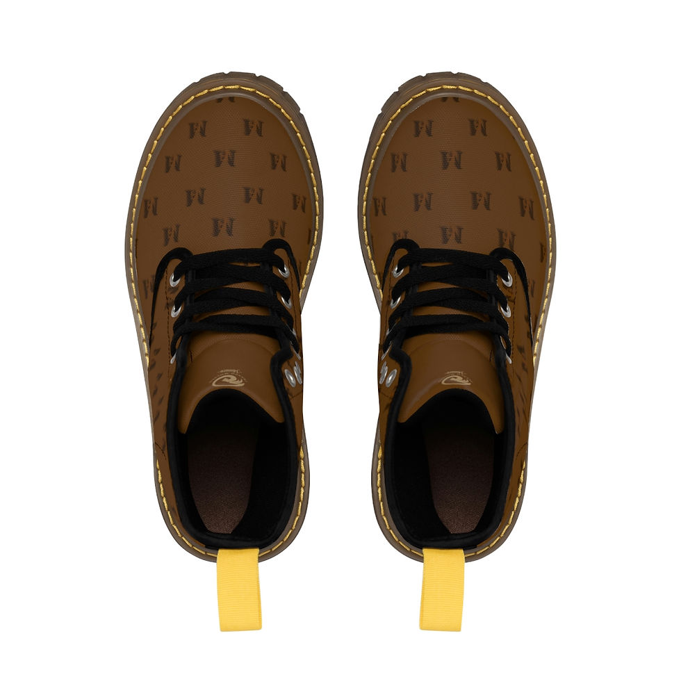 Thumbnail: Canvas Boots Walnut by Franco Molito