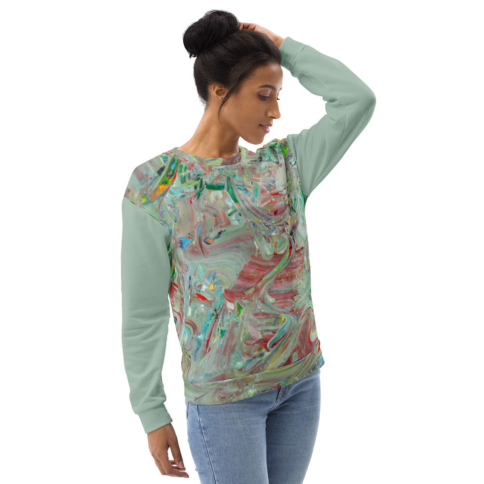 Thumbnail: Sweatshirt by Agatha - Colours of Nature - Light Mint