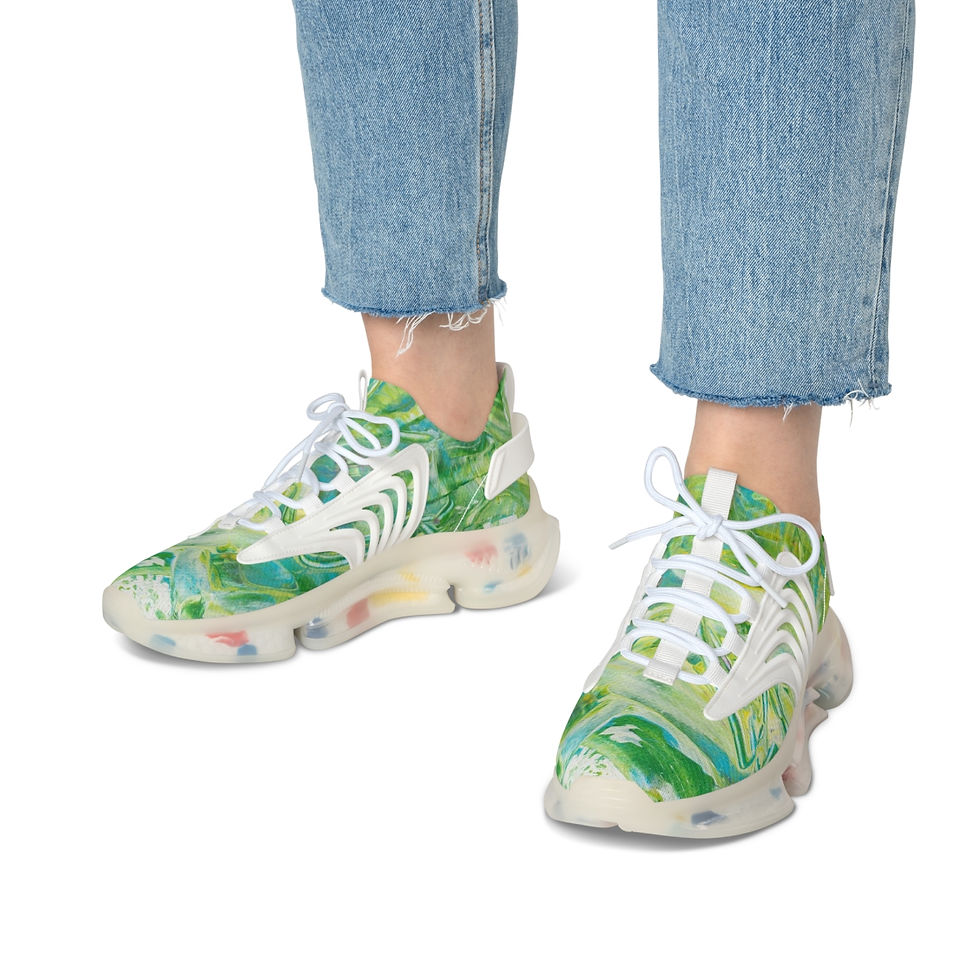 Miniaturbild: Mesh Sneakers by Agatha - Green Feelings