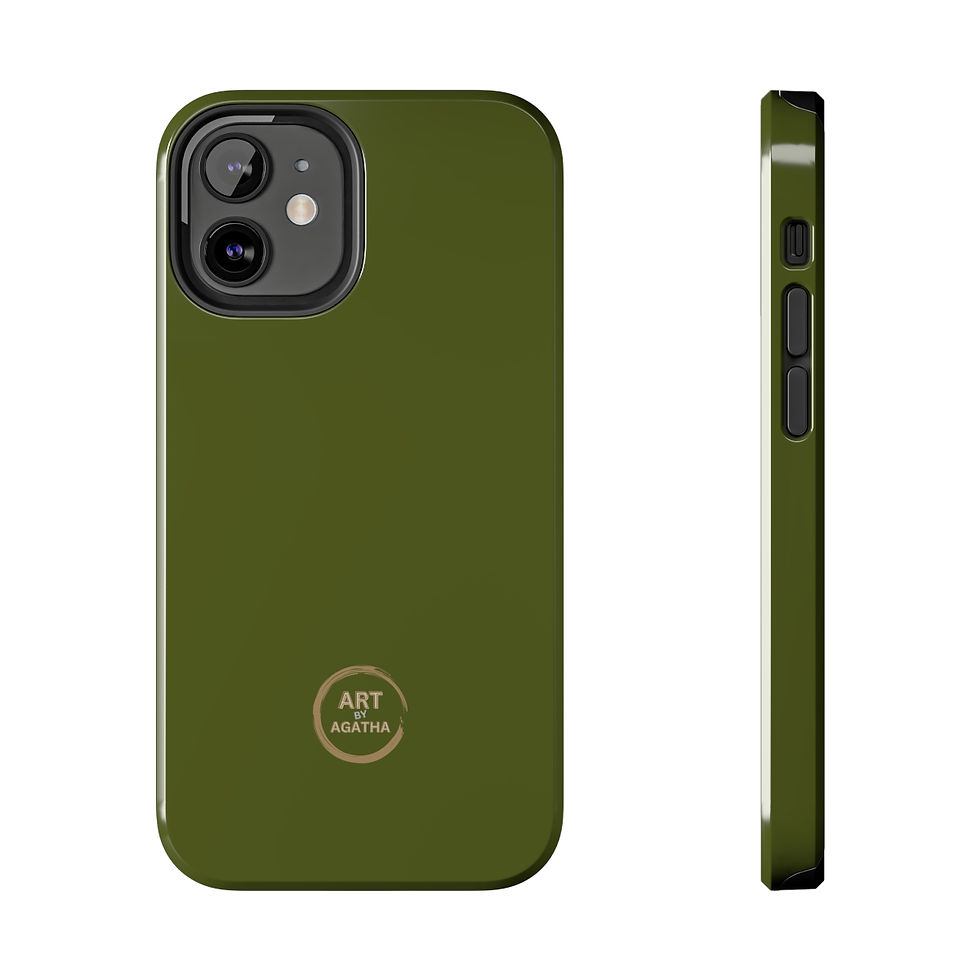 Miniaturbild: Tough Phone Case by Agatha - Moss Green