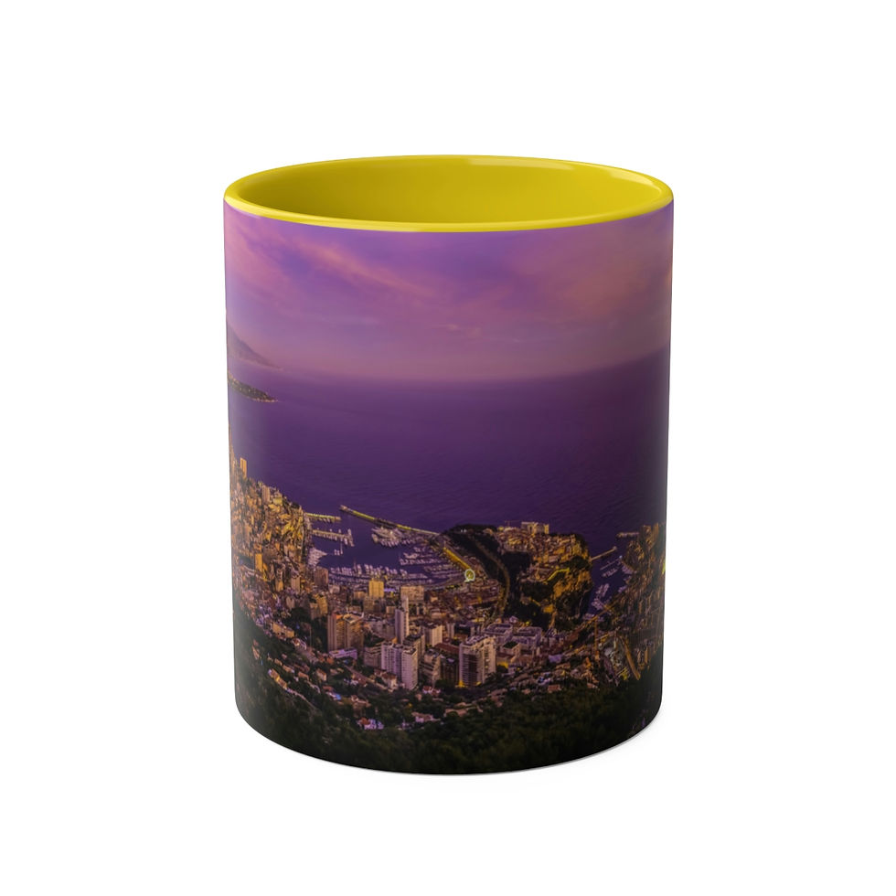 Thumbnail: Two-Tone Coffee Mugs - Nightdream Monaco 11oz