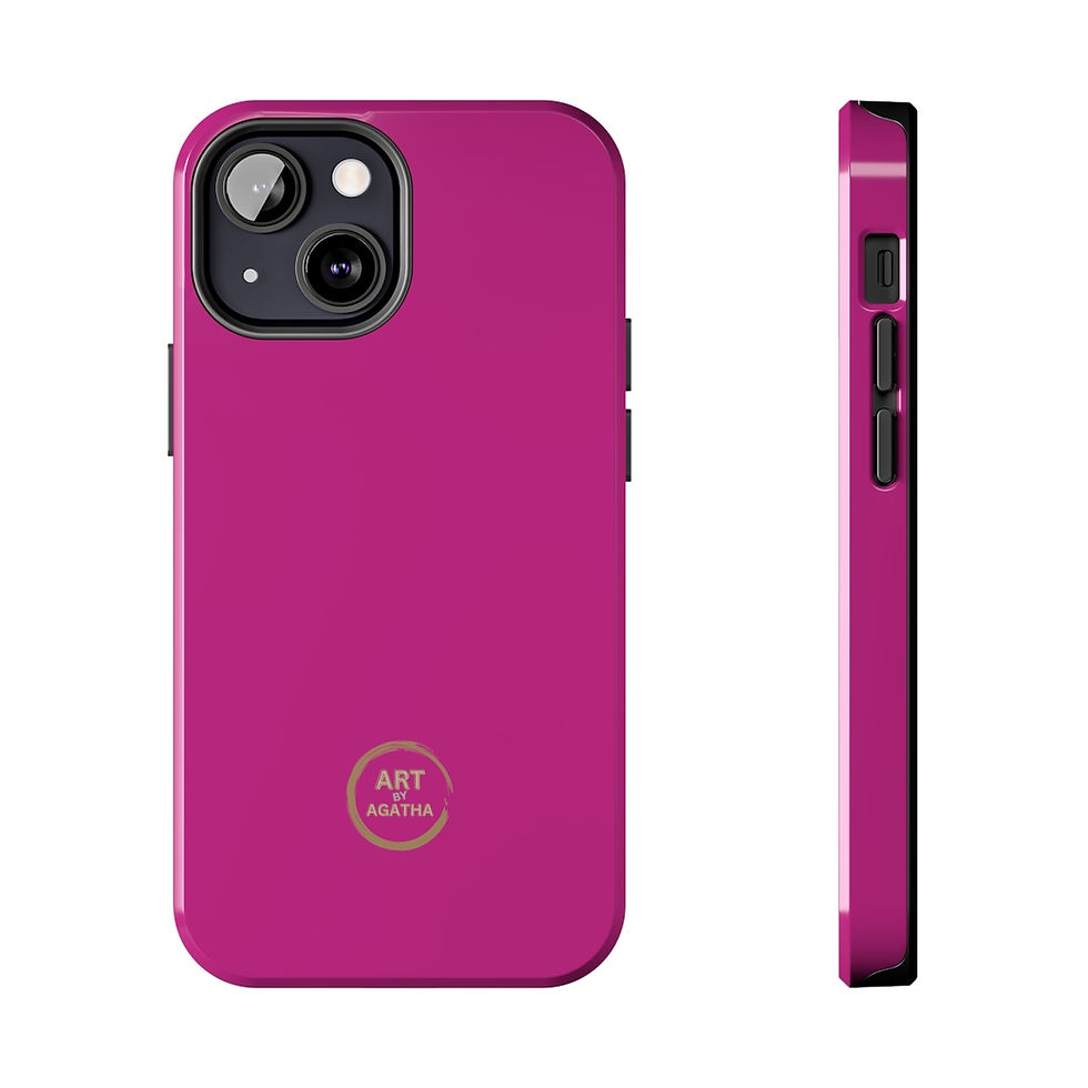 Miniaturbild: Tough Phone Case by Agatha - Strong Pink