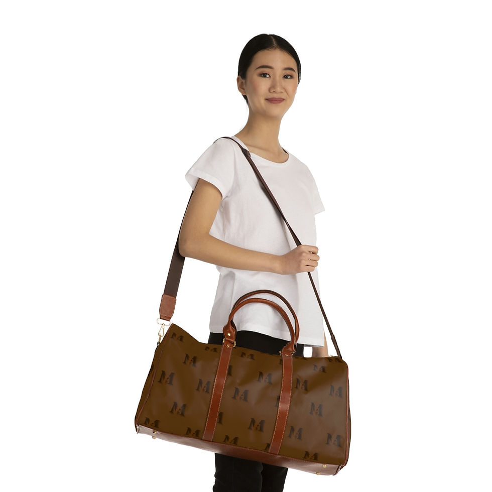 Miniaturbild: Waterproof Travel Bag Walnut by Franco Molito