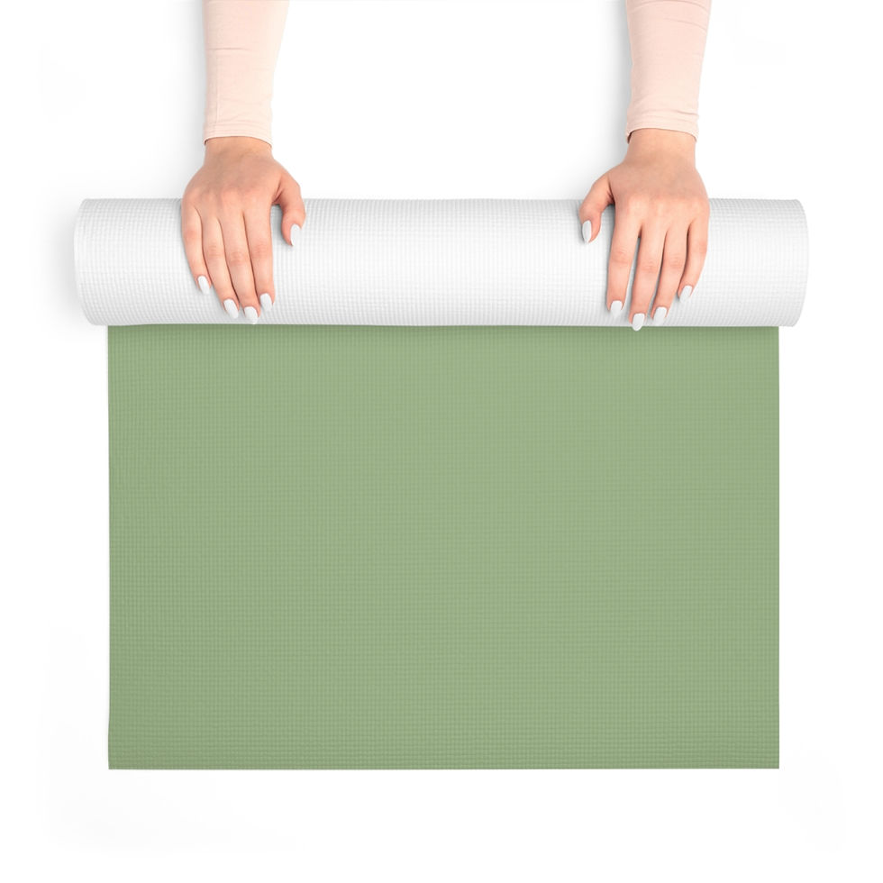 Thumbnail: Foam Yoga Mat by Agatha - Night Green