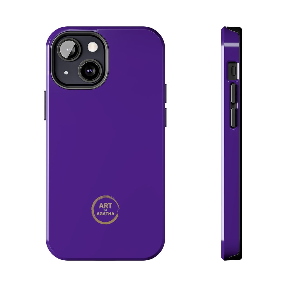 Miniaturbild: Tough Phone Case by Agatha - Glow Lila