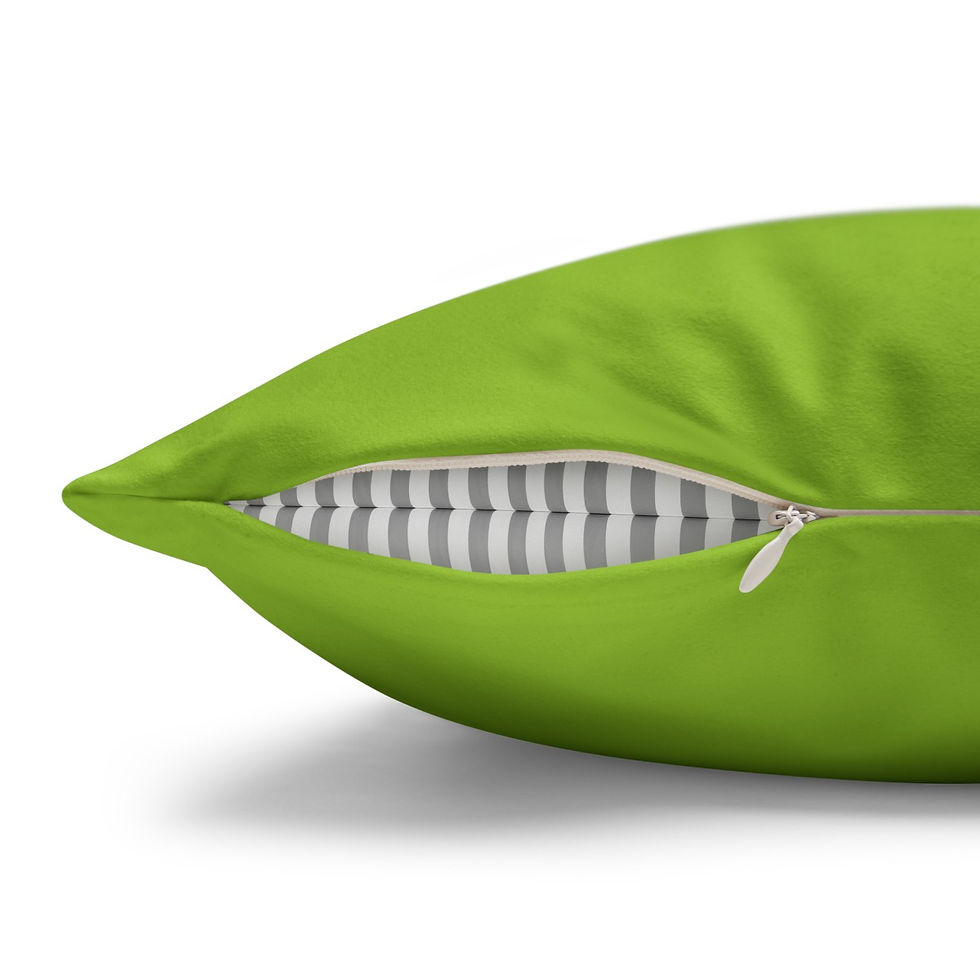 Thumbnail: Square Pillowcase by Agatha - Fresh Green