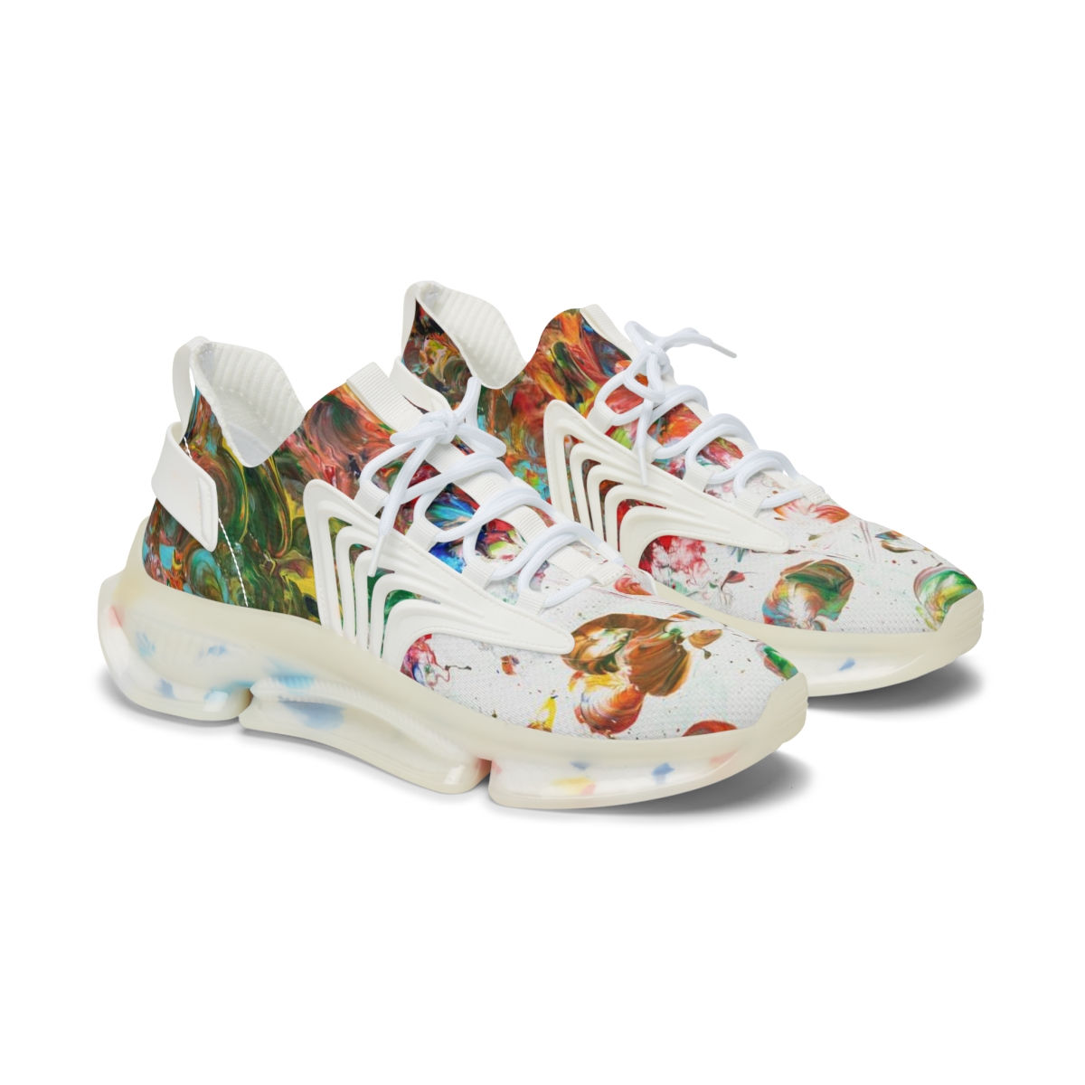 Mesh Sneakers by Agatha - Fancy Flowers III