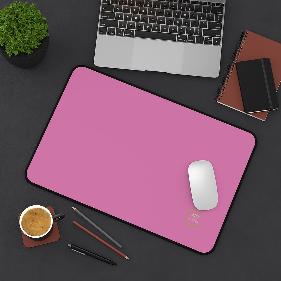 Miniaturbild: Desk Mat by Agatha - Light Pink