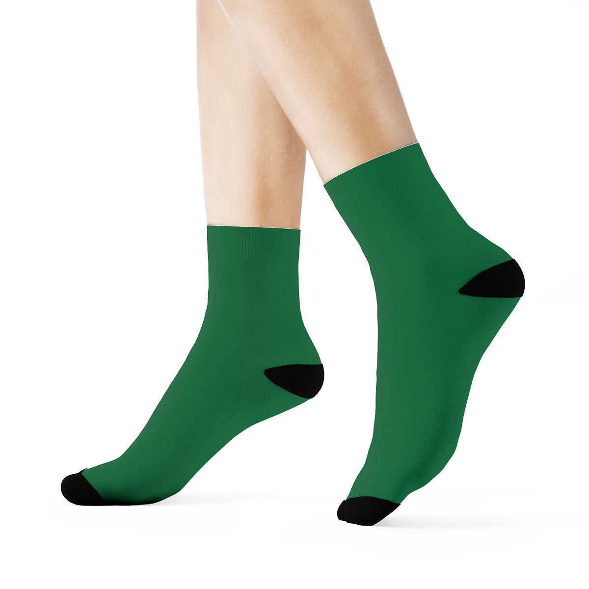 Socks by Agatha - Pine Green