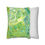 Thumbnail: Square Pillowcase by Agatha - Green Feelings