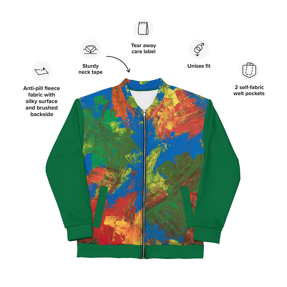 Thumbnail: Bomber Jacke by Agatha - Blue Dream - Juwel