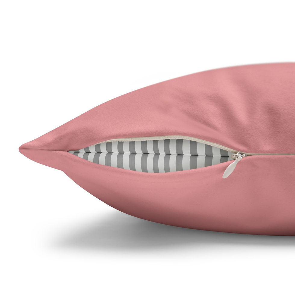 Thumbnail: Square Pillowcase by Agatha - Rose