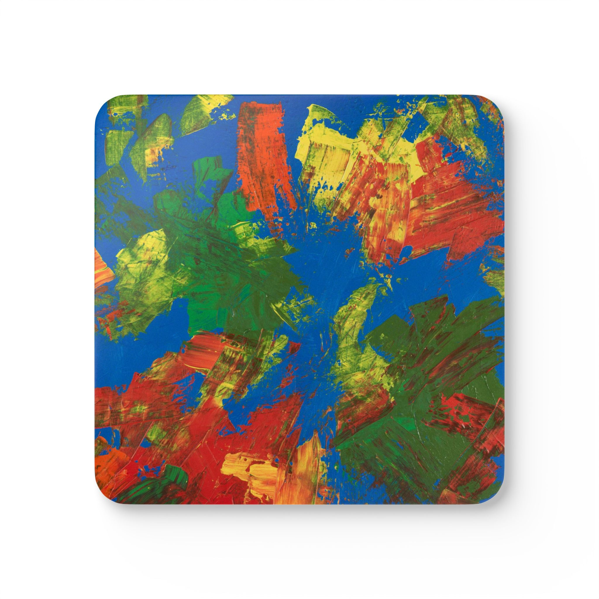 Corkwood Coaster Set by Agatha - Blue Dream