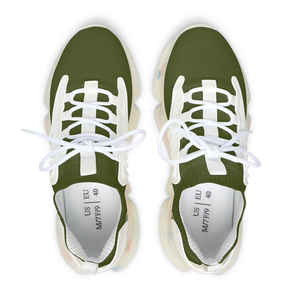 Miniaturbild: Mesh Sneakers by Agatha - Moss Green