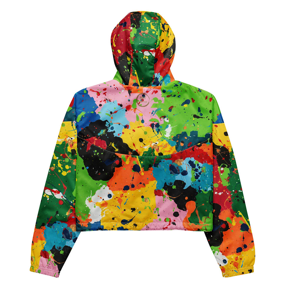 Miniaturbild: Cropped Windbreaker by Agatha - Colour Explosion