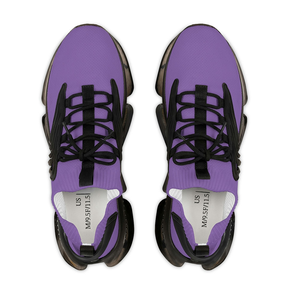 Thumbnail: Mesh Sneakers Purple by Franco Molito