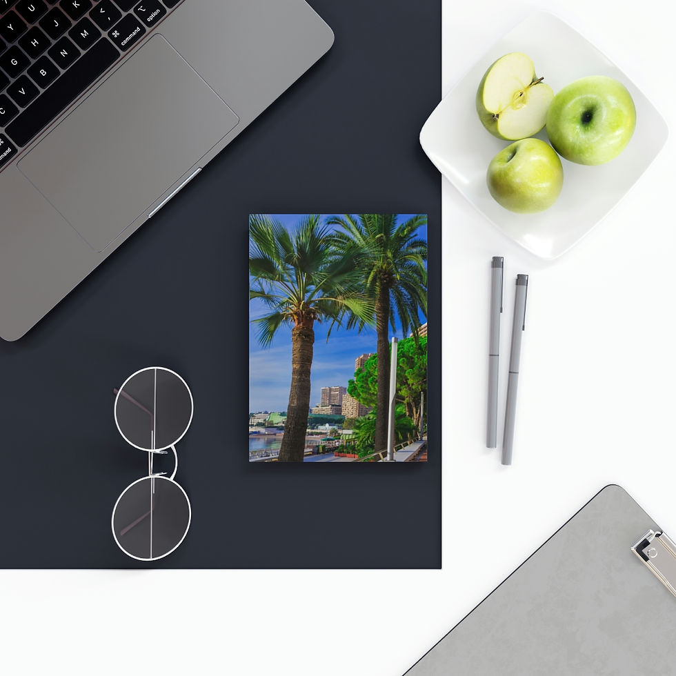 Miniaturbild: Hard Backed Journal - Monaco Le Rocher by Monaco - Life
