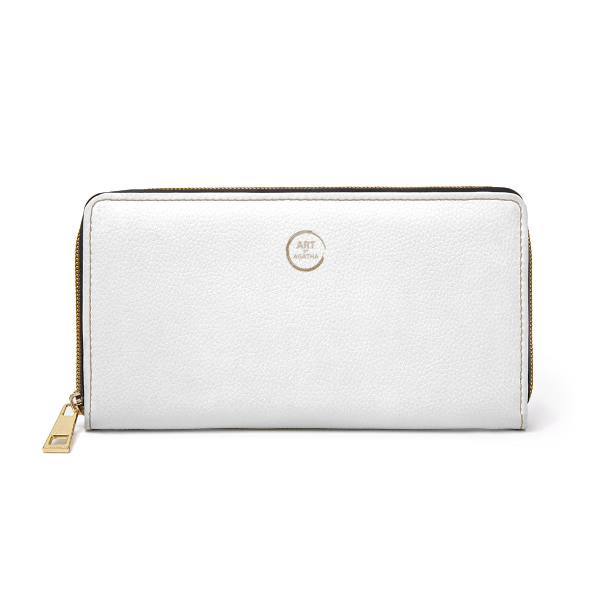 Zipper Wallet by Agatha - White