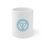 Miniature : Ceramic Mug by Agatha - Kehlchakra White