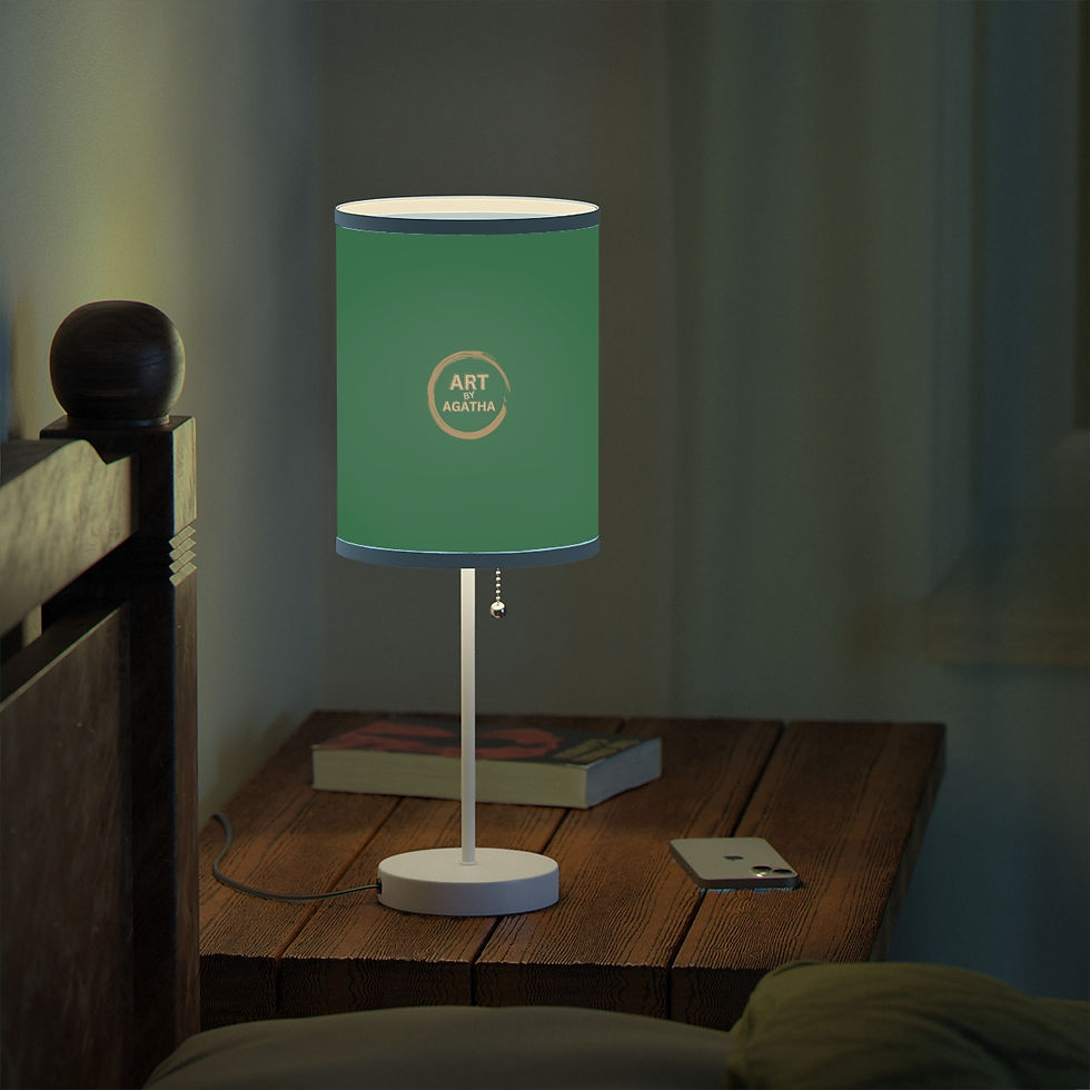 Miniaturbild: Lamp on a Stand by Agatha - Pine Green