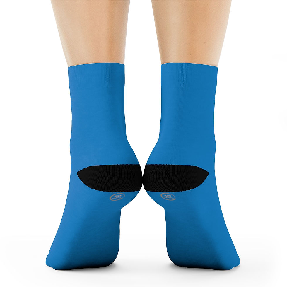 Thumbnail: Socks by Agatha - Ciel Blue
