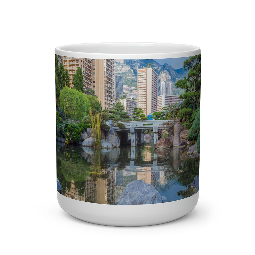 Thumbnail: Heart Shape Mug - Monaco Japanese Garden by Monaco - Life