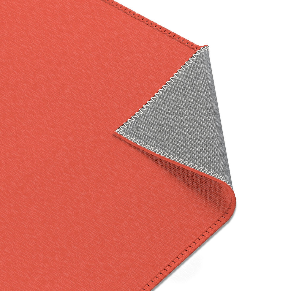 Miniaturbild: Area Rug by Agatha - Red Orange