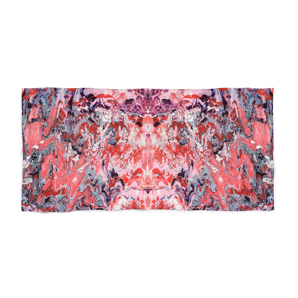 Thumbnail: Beach Towel by Agatha - Sweet Love